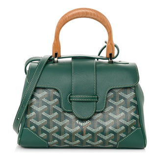 Goyard Saigon Souple Bag Mini Green front view