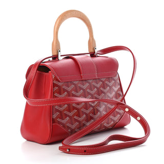 Goyard Saigon Souple Bag Mini Red back view