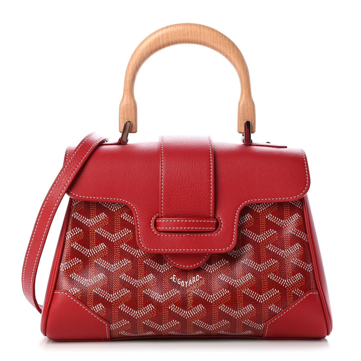Goyard Saigon Souple Bag Mini Red front view