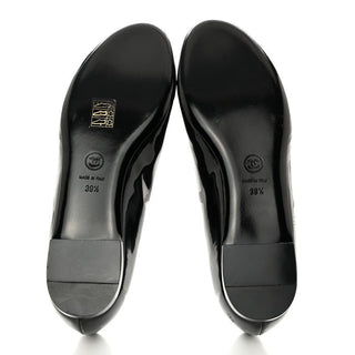 Chanel Camellia Ballet Pump Black detail view