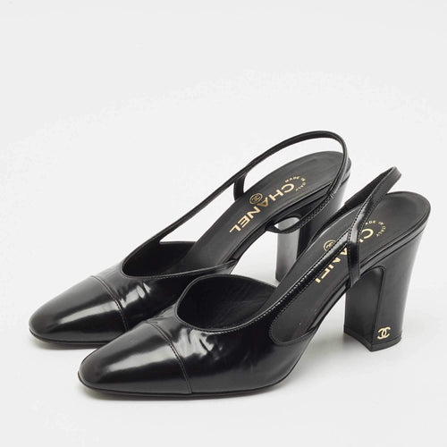 Chanel Classic Slingback Black