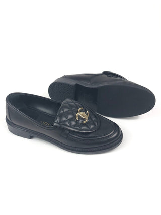 Chanel Loafer Black detail view