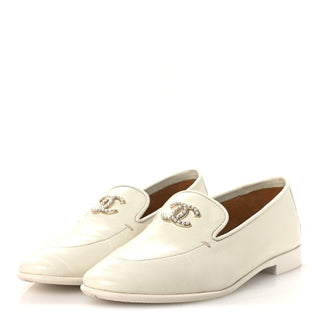 Chanel Loafer White detail view