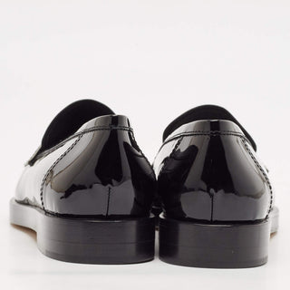 Chanel Loafer Black Patent back view