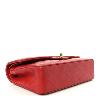 Chanel Classic Flap 25cm / Medium Red back view