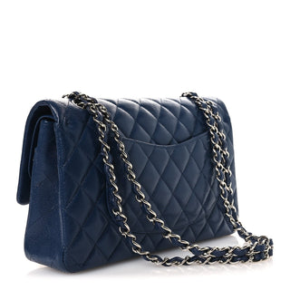 Chanel Classic Flap 25cm / Medium Navy front view