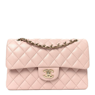 Chanel Classic Flap 25cm / Medium Pink front view