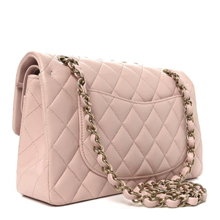 Chanel Classic Flap 25cm / Medium Pink side view