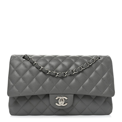 Chanel Classic Flap 25cm / Medium Grey
