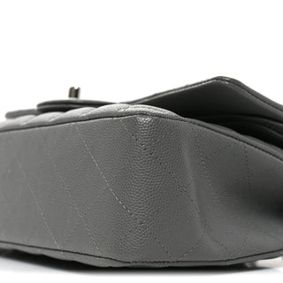 Chanel Classic Flap 25cm / Medium Grey detail view