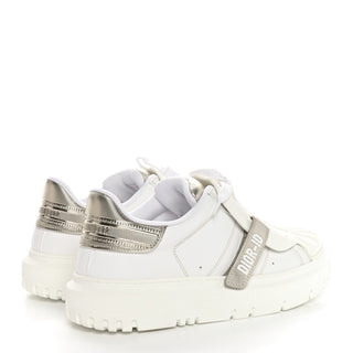 Dior ID Sneaker White/Gold back view