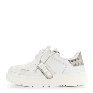 Dior ID Sneaker White/Gold side view