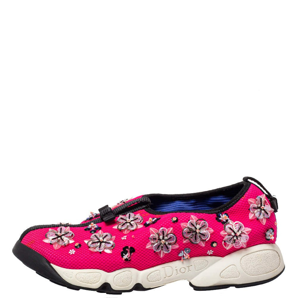 Dior ID Sneaker Pink front view