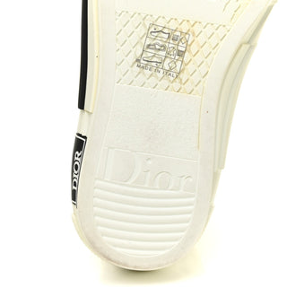 Dior B23 Sneaker Dior Newspaper back view