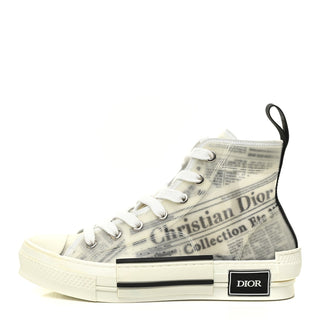 Dior B23 Sneaker Dior Newspaper detail view