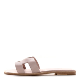 Hermès Oran Sandal Rose Sakura side view