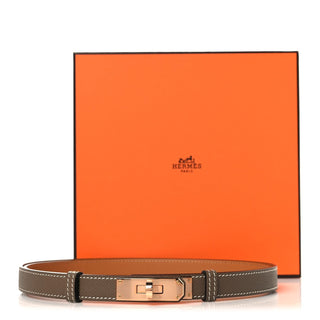 Hermès Pocket Belt Etoupe side view