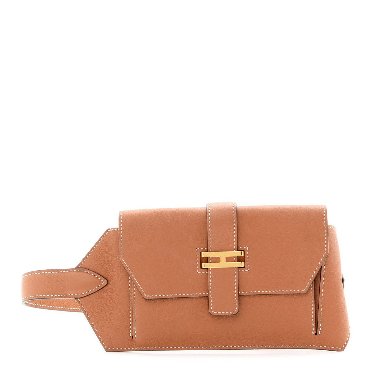 Hermès Pocket Belt Orange front view