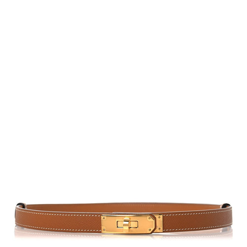 Hermès Kelly Belt 18mm Gold