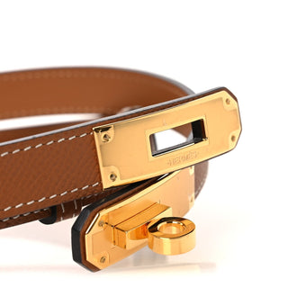 Hermès Kelly Belt 18mm Gold detail view