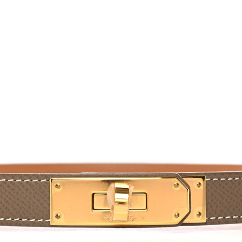 Hermès Kelly Belt 18mm Etoupe