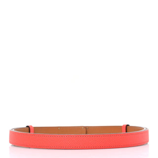Hermès Kelly Belt 18mm Orange back view