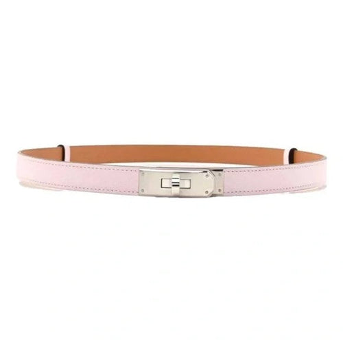 Hermès Kelly Belt 18mm Rose Sakura