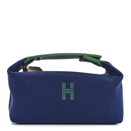 Hermès Bride-a-Brac Case/Holder Blue / Natural