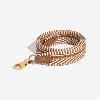 Hermès Cavale Shoulder Strap 50mm Gold / Ecru back view