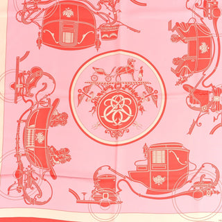Hermès Silk Carré 90cm Ex-Libris Multicolor front view