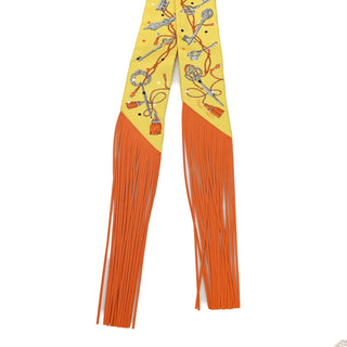 Hermès Twilly Scarf Les Cles back view