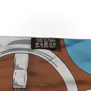 Hermès Twilly Scarf Eperon d'Or side view