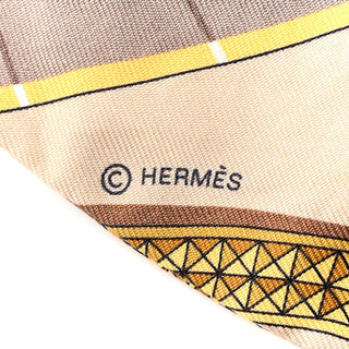 Hermès Twilly Scarf Grand Apparat back view