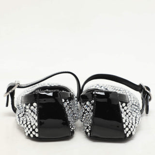 Alaïa Ballet Flat Strass Black side view