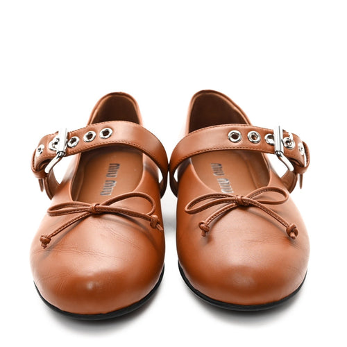 Miu Miu Mary Jane Brown