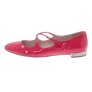 Miu Miu Mary Jane Pink detail view