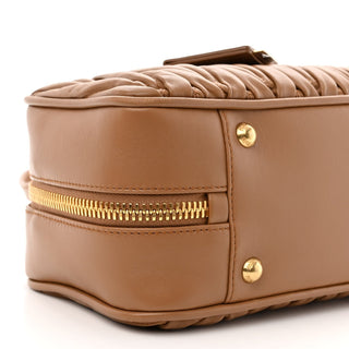 Miu Miu Arcadie Bag Caramel back view