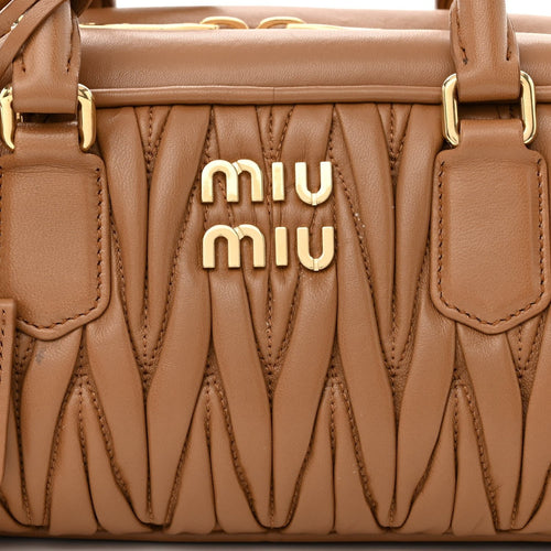 Miu Miu Arcadie Bag Caramel