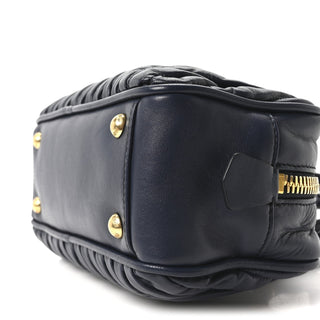 Miu Miu Arcadie Bag Navy back view