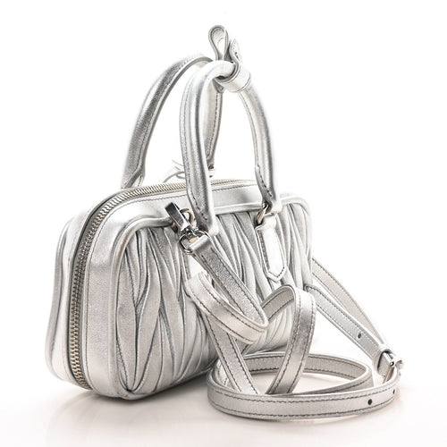 Miu Miu Arcadie Bag Silver