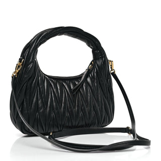 Miu Miu Wander Bag Black back view