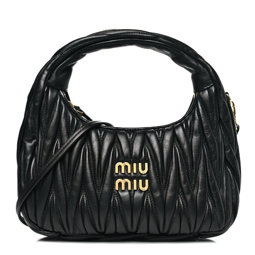 Miu Miu Wander Bag Black
