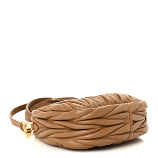 Miu Miu Wander Bag Caramel back view