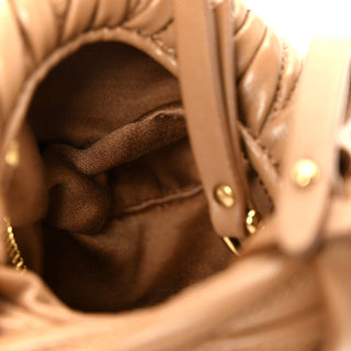 Miu Miu Wander Bag Caramel detail view