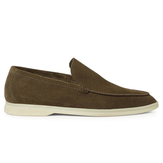 Loro Piana Summer Walk Loafer Deep Kummel side view