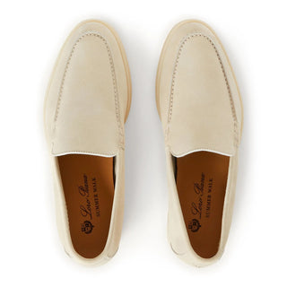 Loro Piana Summer Walk Loafer Nougat detail view