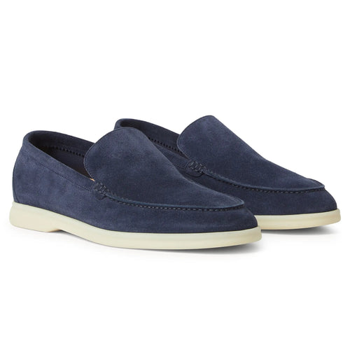 Loro Piana Summer Walk Loafer Blue Navy