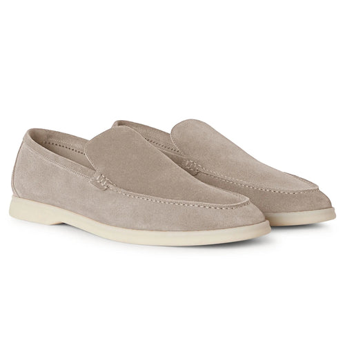 Loro Piana Summer Walk Loafer Turtledove