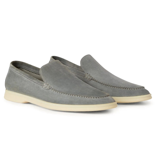 Loro Piana Summer Walk Loafer Grey