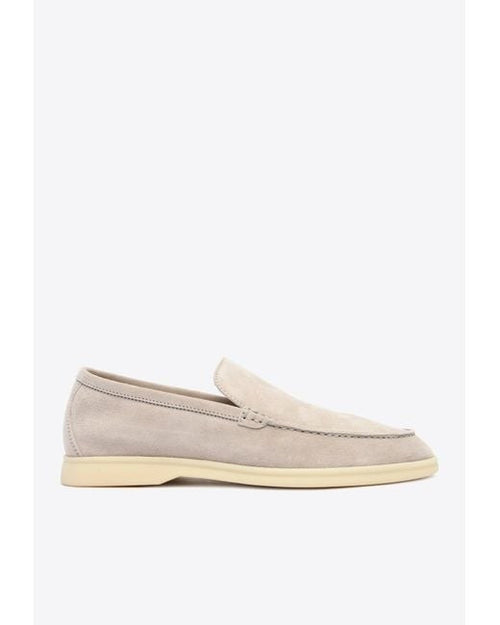 Loro Piana Summer Walk Loafer White